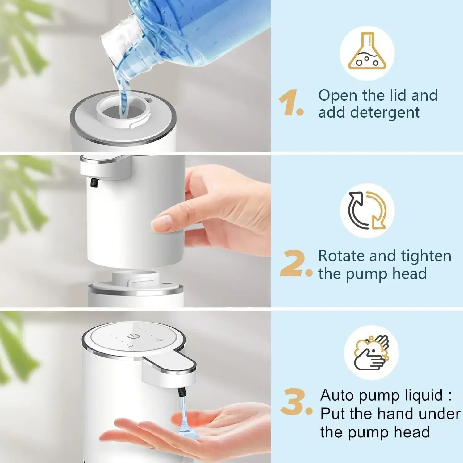 The Infinite Touch-Free Soap Magic Dispenser