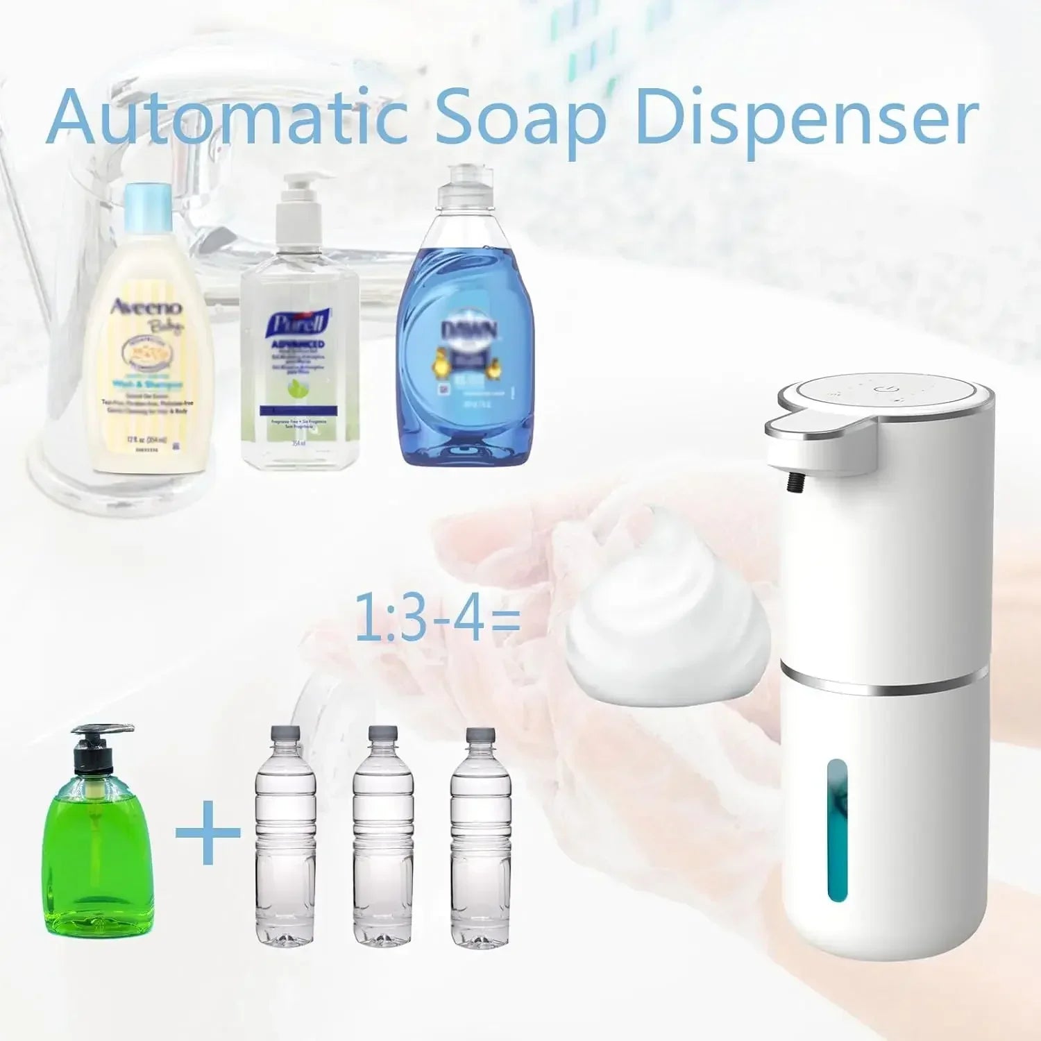 The Infinite Touch-Free Soap Magic Dispenser
